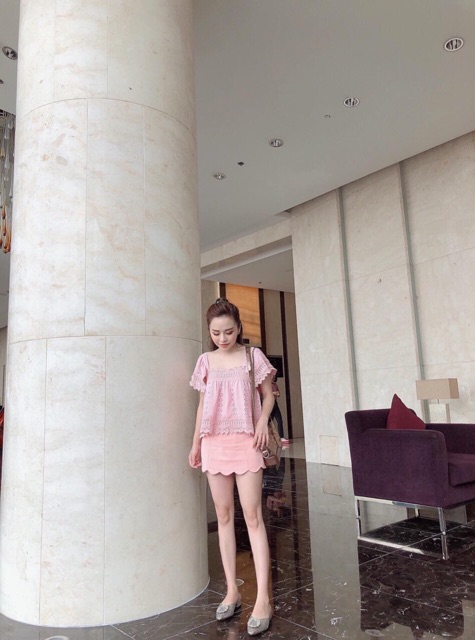 CHÂN VÁY UMI VIỀN HOA SIÊU XINH CV1467 - ẢNH THẬT | BigBuy360 - bigbuy360.vn