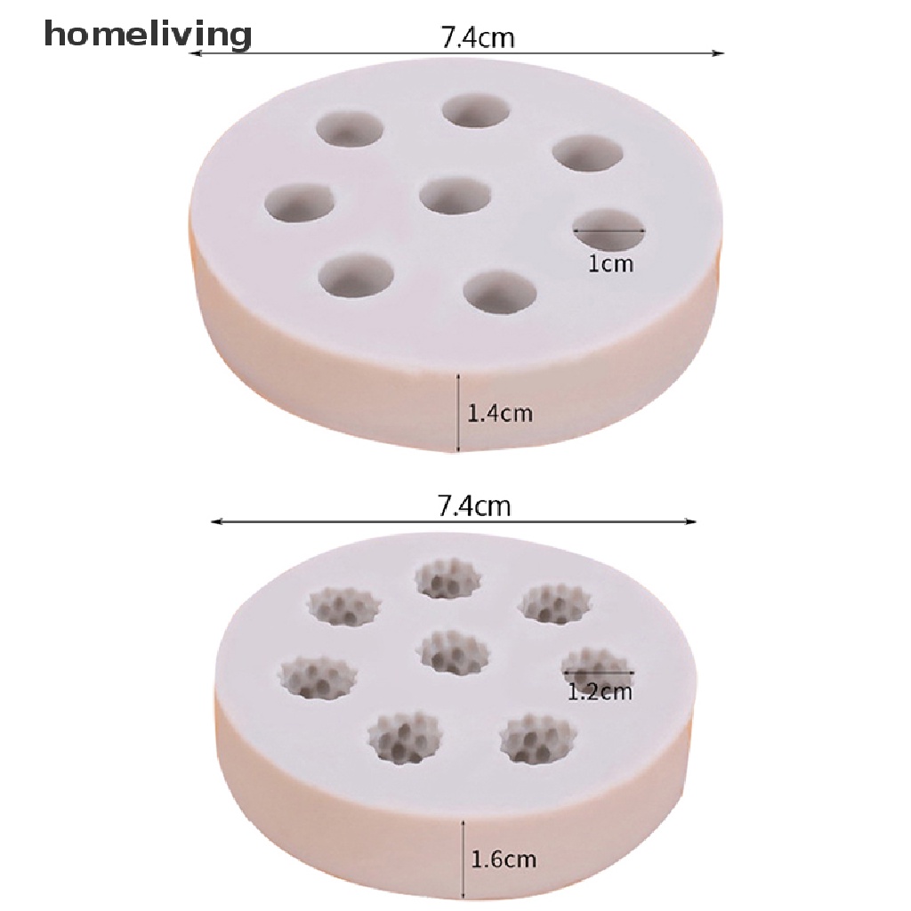 Khuôn Silicon Làm Bánh Hình Quả Việt Quất / Raspberry 3D Độc Đáo