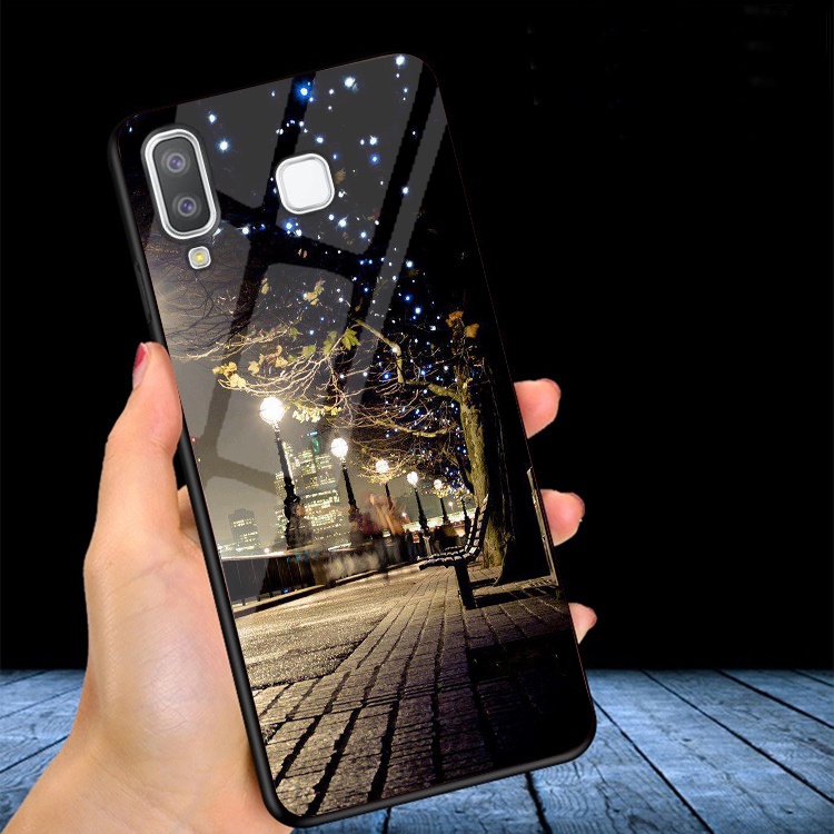 Ốp Lưng Kính 3D SAMSUNG GALAXY A8 STAR Ốp lưng thế hệ mới cao cấp