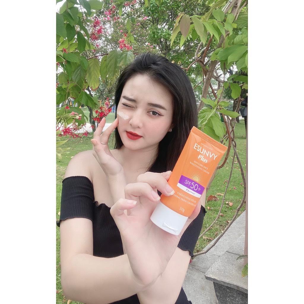 [Chính hãng] Kem Chống Nắng Esunvy Plus Sun Care Face SPF50+/PA++++ Phù Hợp Cho Da Nhạy Cảm, Bảo Vệ Da Hoàn Hảo Tuýp 50g