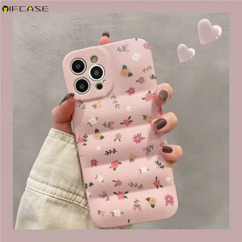 Ốp Điện Thoại Silicon Mềm Họa Tiết Hoa Đơn Giản Cho iPhone 13 12 11 Pro Max