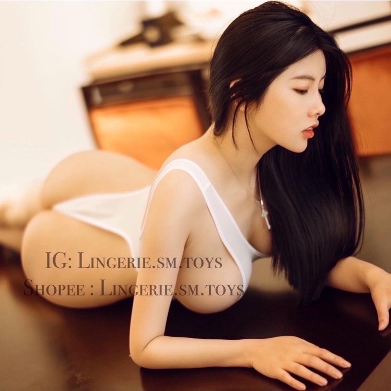 Bodysuit Vạt Cao Sexy •  Vải Trơn Xuyên Thấu Quyến Rũ • Đồ Lót Ngủ Gợi Cảm | BigBuy360 - bigbuy360.vn