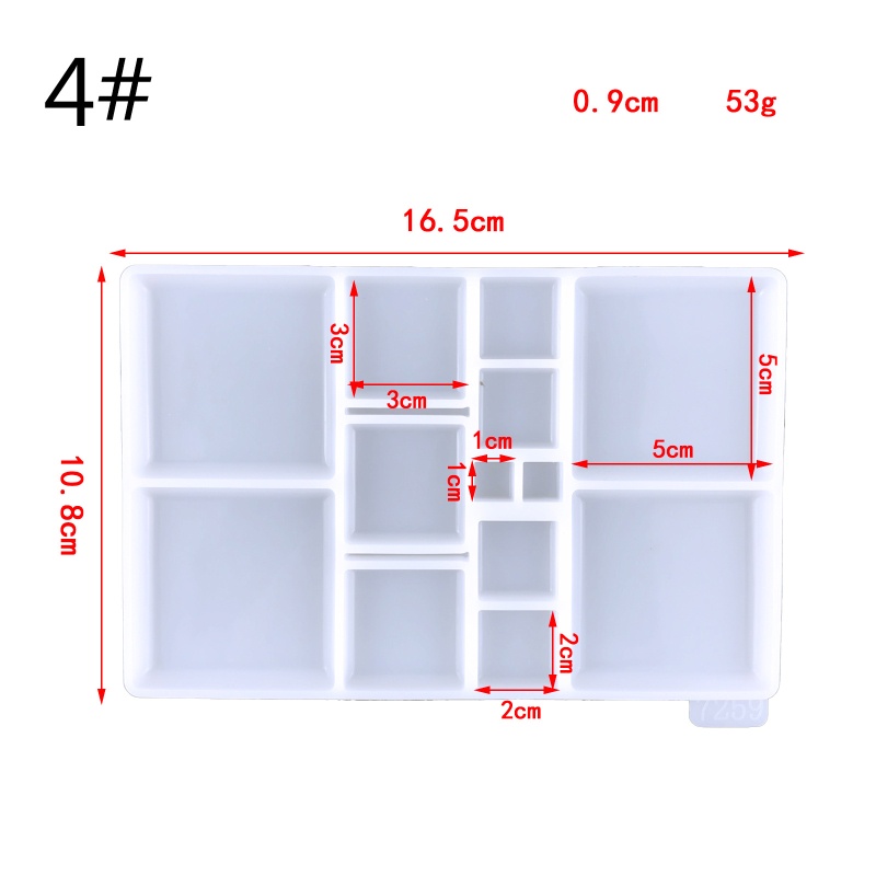 Khuôn Silicone Làm Mặt Vòng cổ Hình Ngôi Sao / Mặt Trăng