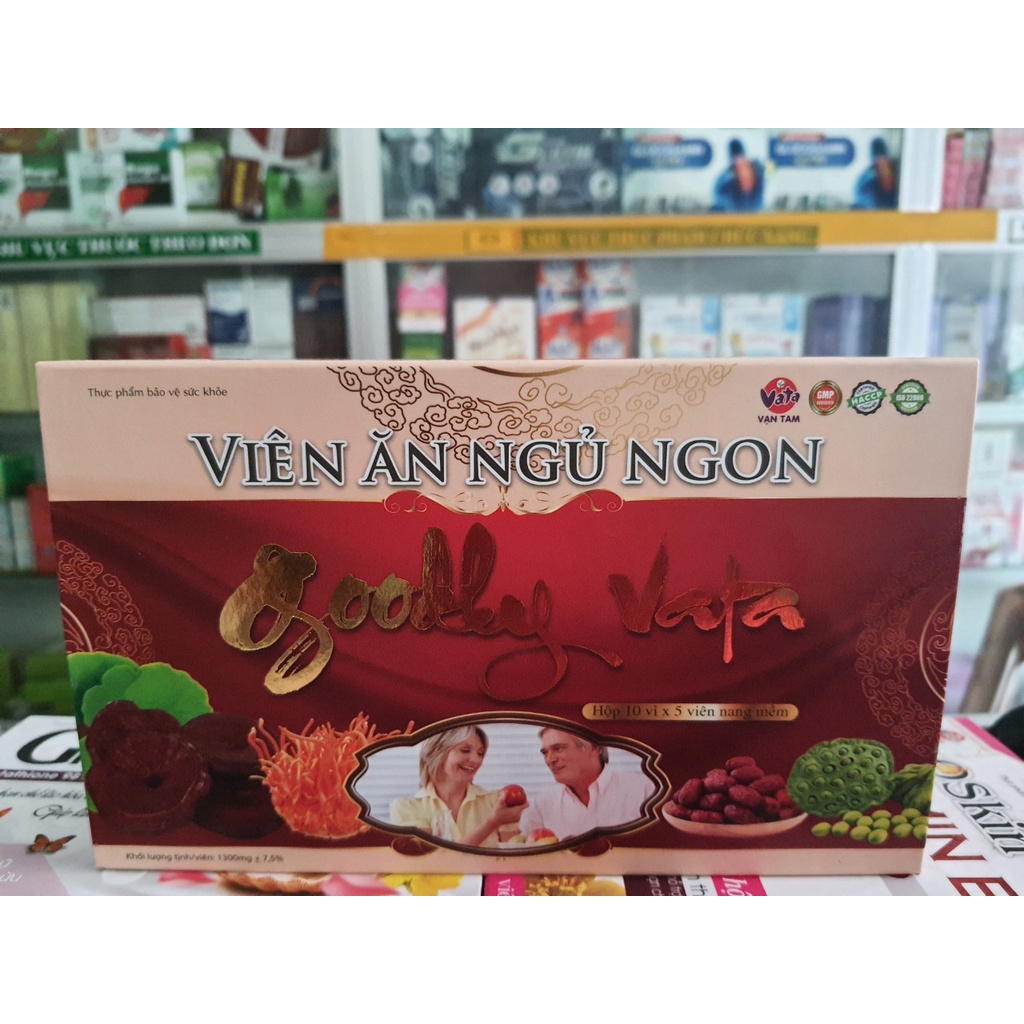 Viên Uống Ăn Ngủ Ngon Goodly Vata Giúp Tăng Cường Tiêu Hóa Bồi Bổ Sức Khỏe Tạo Cảm Giác Thèm Ăn