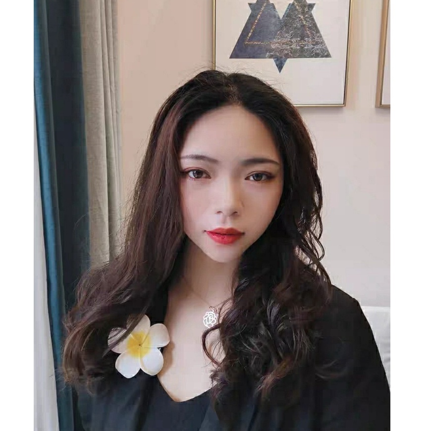 Kẹp Tóc nữ Hoa Sứ Trắng Xinh xắn Cô Dâu