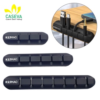 Cố định dây cáp điện thoại KOJMAC (phụ kiện, tai nghe, dây sạc, dây điện, dây chuột...gọn gàng thông minh)