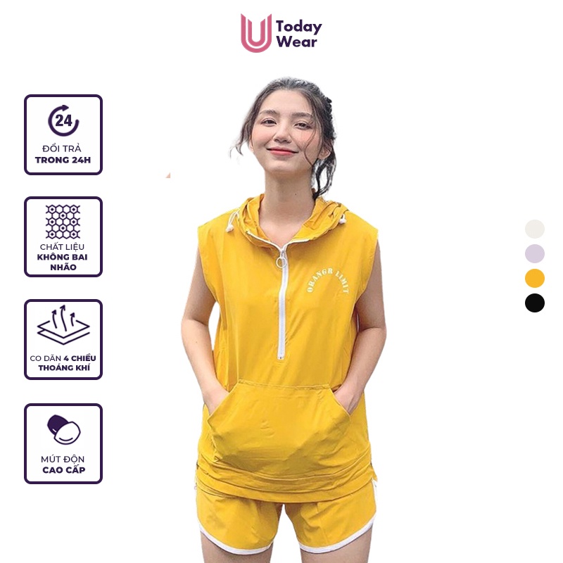 Áo thể thao gym yoga đạp xe Casual dành cho nữ Today U Wear