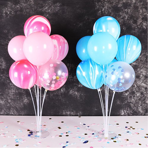 Trụ Cắm Bóng Trang Trí Sinh Nhật, Party,...Tặng Kèm 7 Bóng (Cao 70CM)