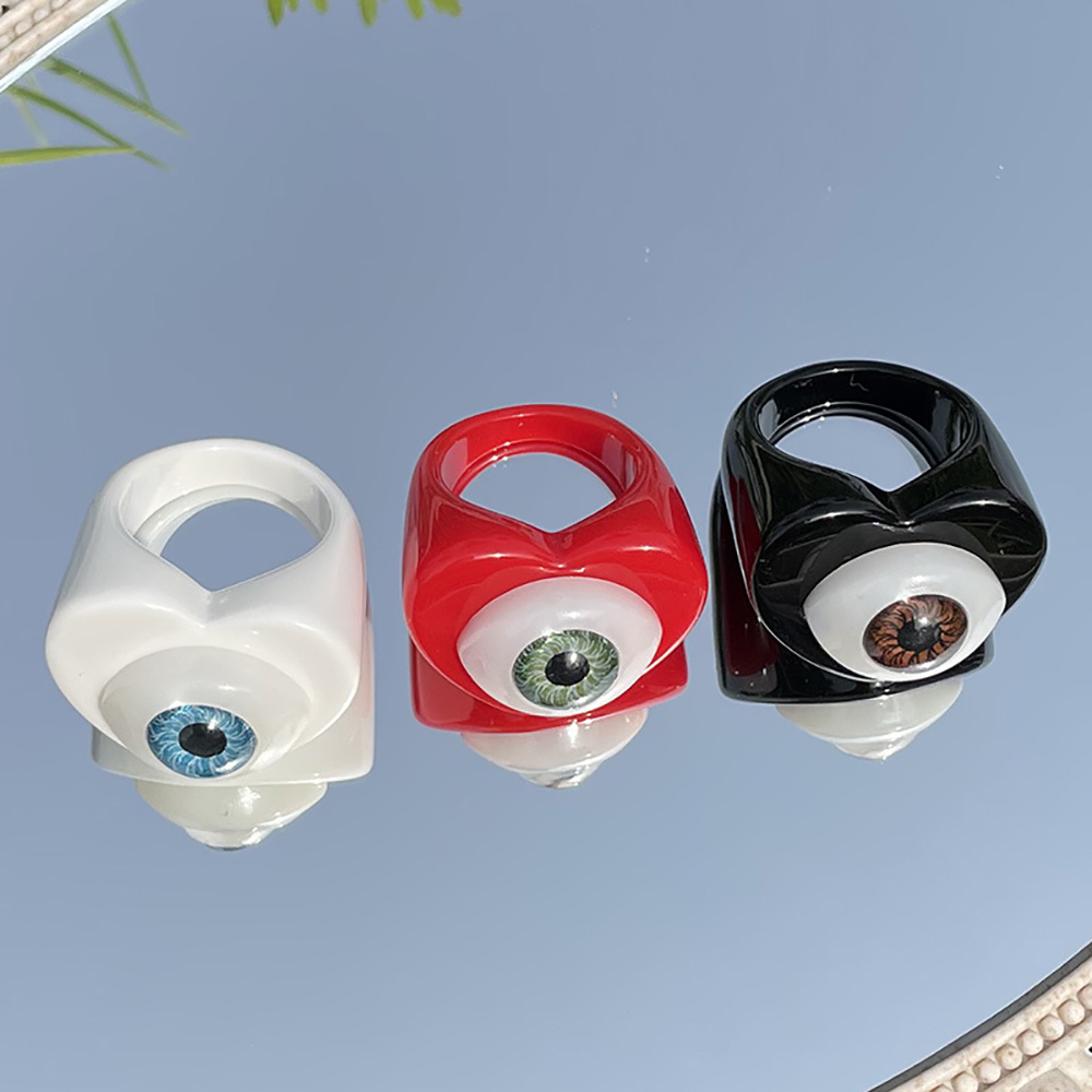 Nhẫn nữ trang tạo hình con mắt độc đáo