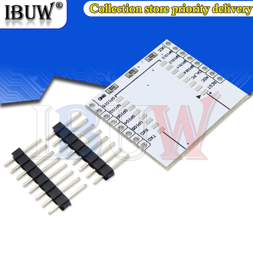 1 Bảng Mạch Chuyển Đổi WIFI ESP8266 ESP-07, ESP-08, ESP-12 ESP-12F ESP-12E