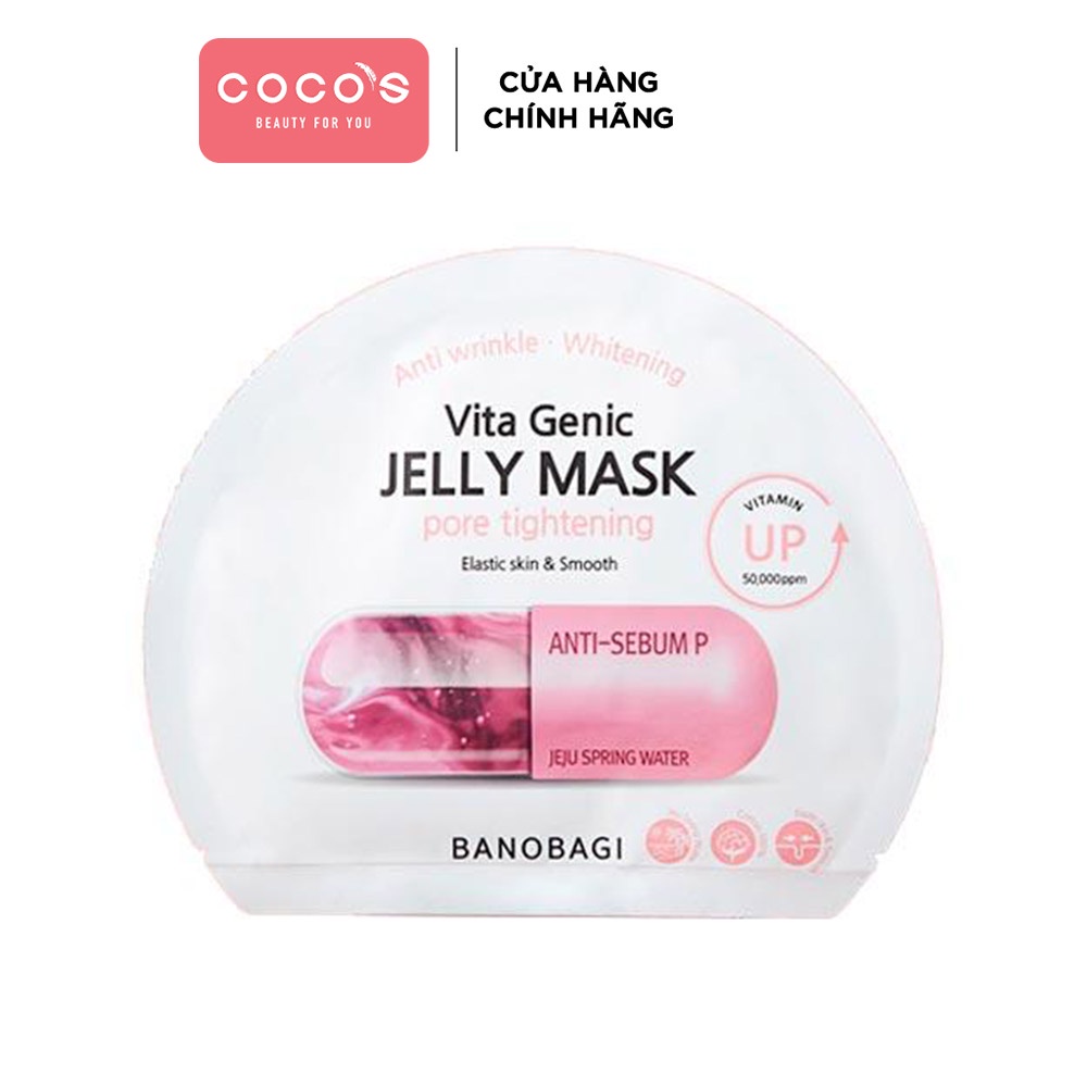 Combo MIX 7 Mặt Nạ Bổ Sung Vitamin thần thánh Victa Genic BANOBAGI (30ml x 7)