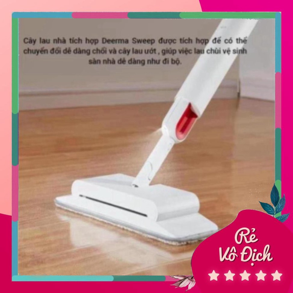 SALE RẺ RẺ RẺ Cây Lau  nhà iNEXT Deerma DEM-TB900  [Chính hãng] và Quét Nhà Hút Bụi 2 trong 1 cầm tay xoay đầu linh hoạt | BigBuy360 - bigbuy360.vn