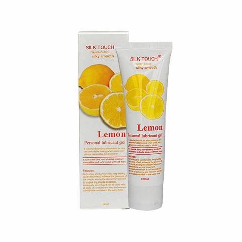 Gel Bôi Trơn Silk Touch Hương Chanh Mát Lạnh 100ML