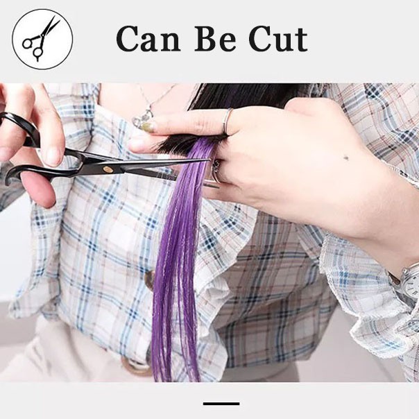 Tóc Giả Dài Thẳng Tự Nhiên Nhiều Màu Sắc Cá Tính Như Lisa