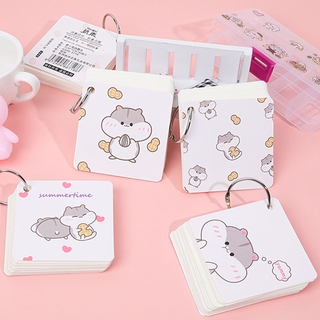 Set Tập 80 Tấm Hình Họa Tiết Động Vật Hoạt Hình Xinh Xắn Sáng Tạo