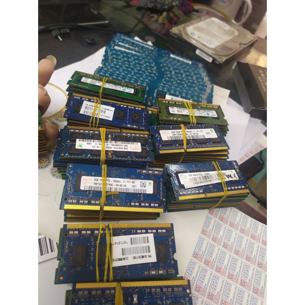 RAM LAPTOP 2G 2RX8 d3- RAM SAMSUNG, CÁC HÃNG