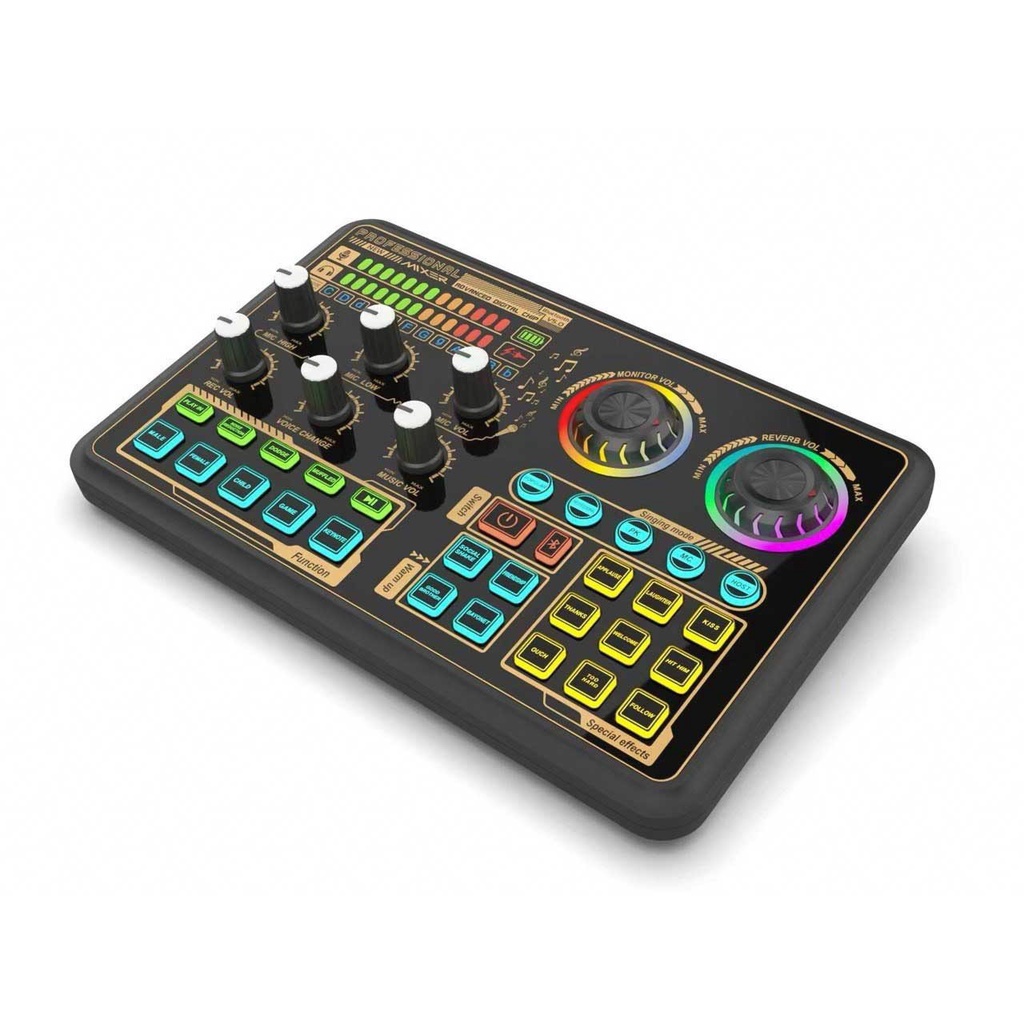 Sound Card K600 2022. Thiết Kế Nhỏ Gọn, Thu Âm, Karaoke, Live Tiktok, Bigo, Livestream Dễ Sử Dụng. Bảo Hành 12 Tháng.