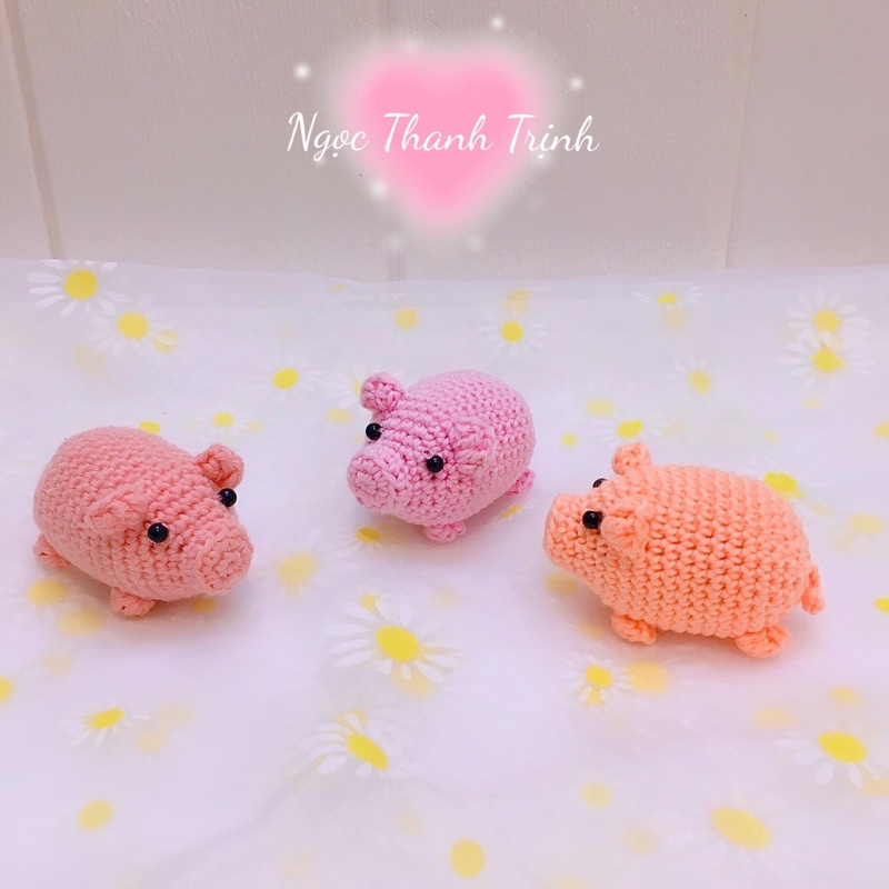 Heo Con Bằng Len 🐷 - Quà Tặng Handmade