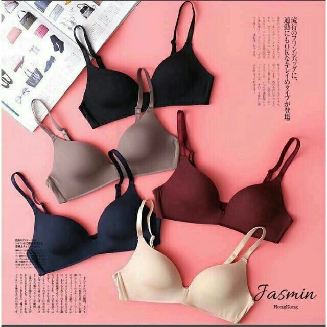 Sỉ Áo Lót Jasmin Chất Đẹp ất Nhật Đệm Mỏng Không Gọng