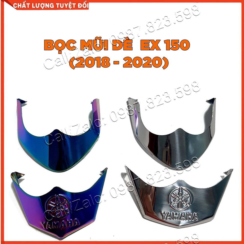 Bọc Mỏ Dè Trước Sau EX 150 (2018 - 2019)