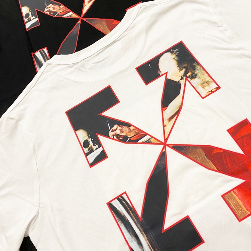 Áo thun Off White caravaggio painting T-shirt ss21