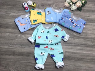 Bán sỉ 25 bộ nỉ lông cho bé