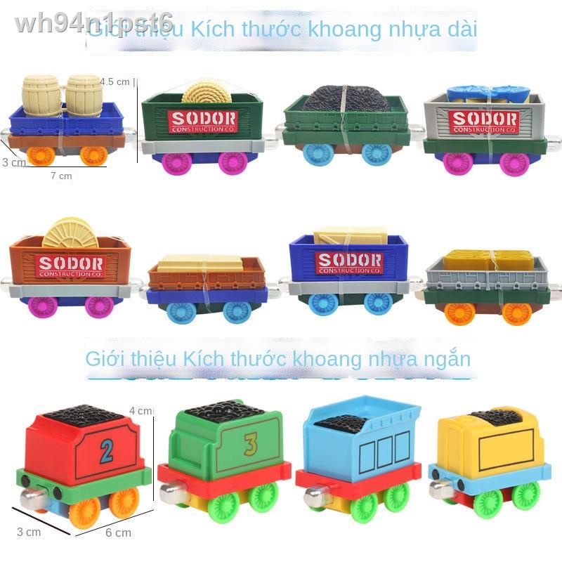 ☬ ❃ ✥◇✳Đồ chơi hợp kim tàu ​​hỏa Thomas Bộ đường ray kéo ngược từ tính cho trẻ em Mô hình cậu bé 3-6 tuổi