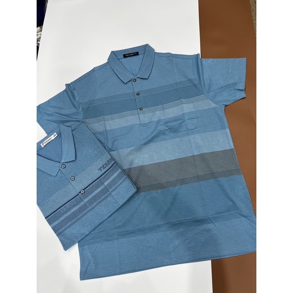Áo thun polo mát nhiều mẫu đẹp cho nam trung tuổi dáng thụng