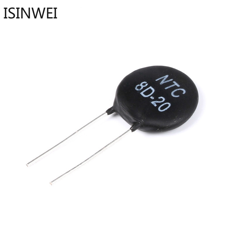 Set 10 điện trở nhiệt NTC 8D-20 8D20 chất lượng cao