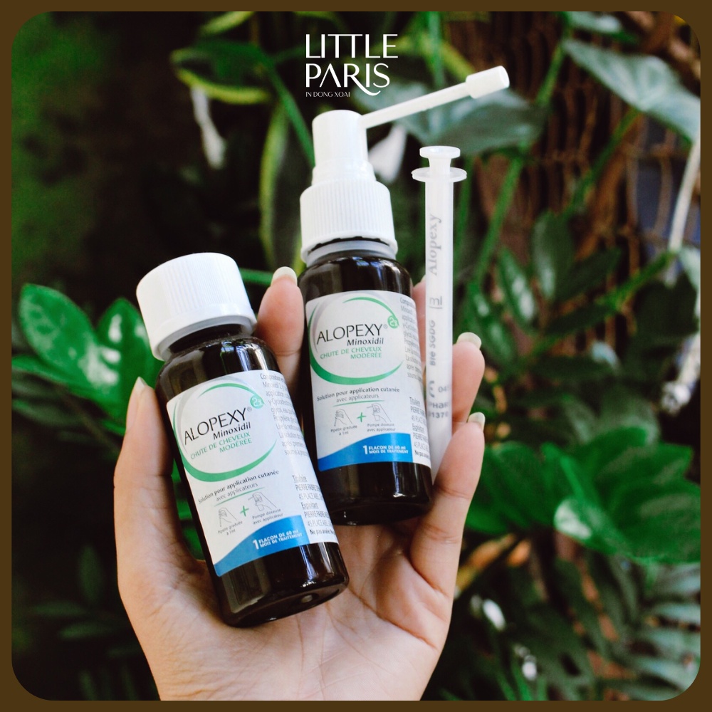Alopexy Minoxidil 2% Mọc Tóc Kèm Hướng Dẫn Chi Tiết| Hàng Nội Địa Pháp