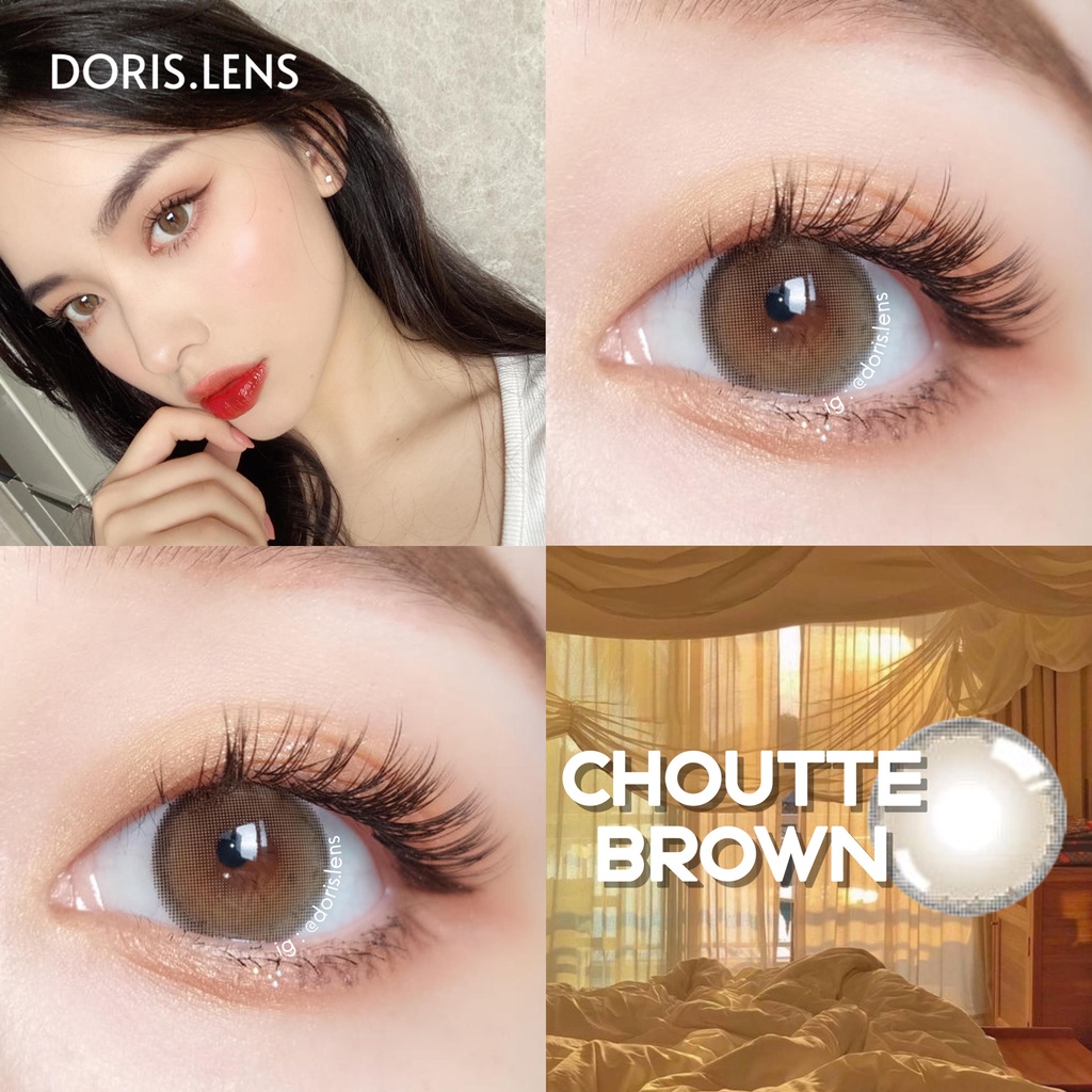 Kính Áp Tròng DORIS.LENS - Choutte Brown 14.5mm