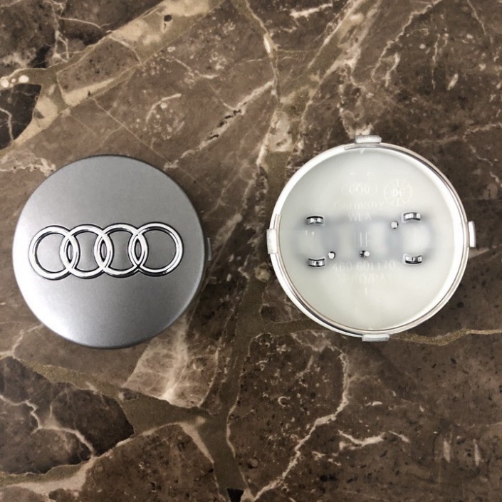 [GIÁ SỐC - HÀNG CHÍNH HÃNG] Biểu tượng logo Audi chụp mâm, vành, bánh xe ô tô 60mm - Mã sản phẩm AUD60