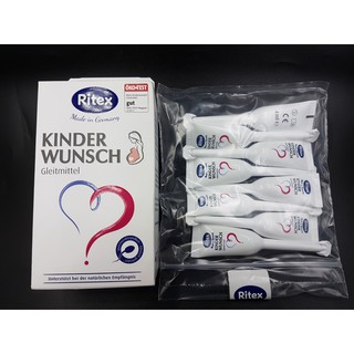 Gel Ritex KinderWunsch bán lẻ theo ống và nguyên hộp