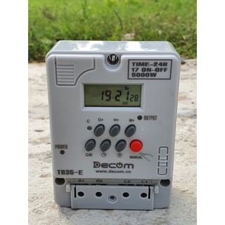 Ổ CẮM HẸN GIỜ THÔNG MINH DECOM TB-35 5000W