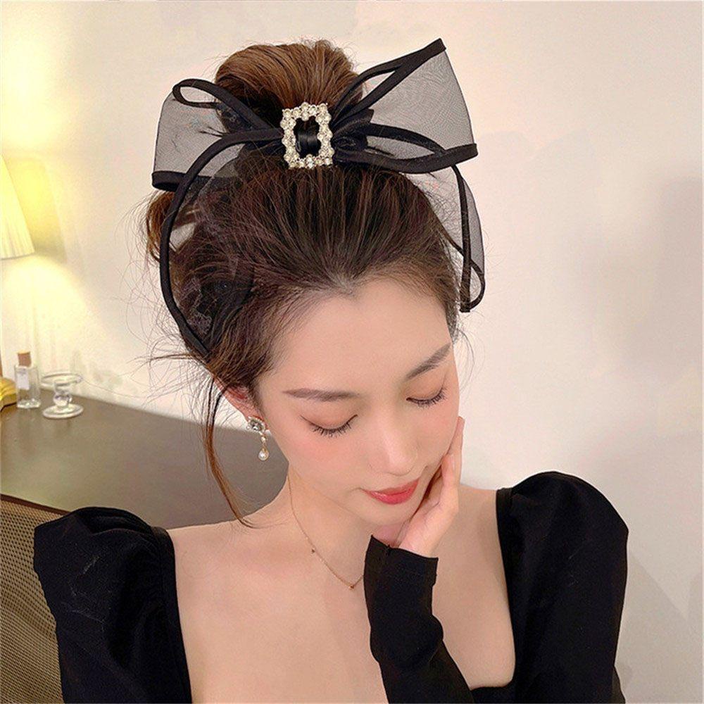 SUMU Dây Buộc Tóc Đính Đá Lấp Lánh