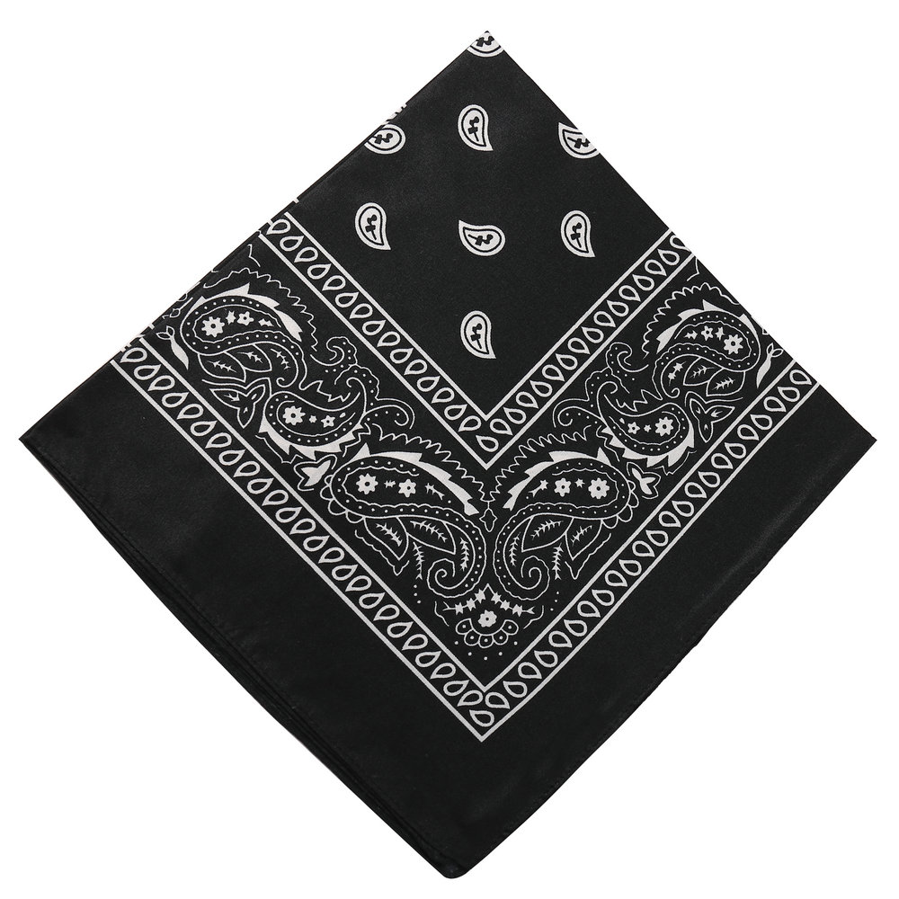 Khăn Bandana Vải Cotton Hoạ Tiết Hoa Phong Cách Hàn Quốc