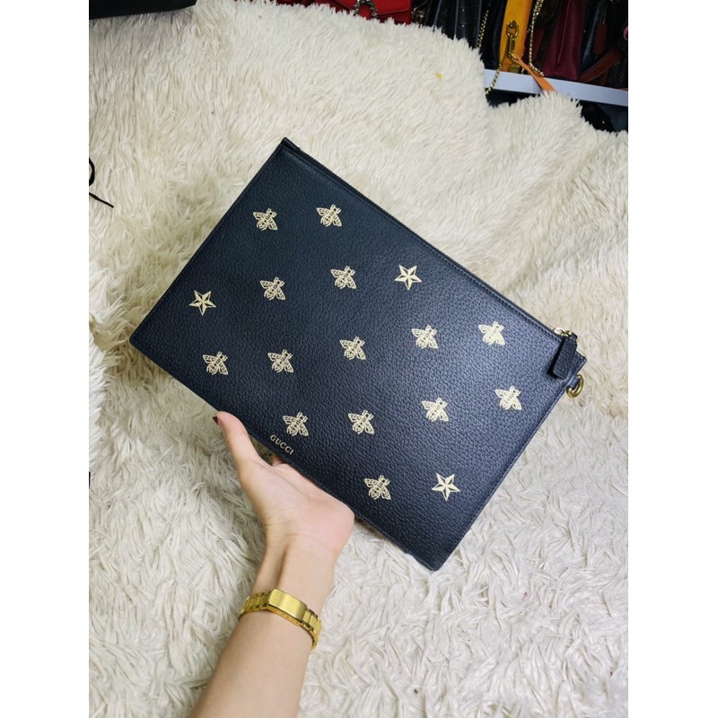 Túi cầm tay da cừu, size 28, chếch cốt được ảnh e để ở cuối ạ!