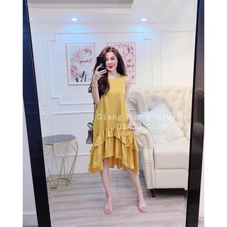 Váy 3 lỗ phối bèo đuôi cá.