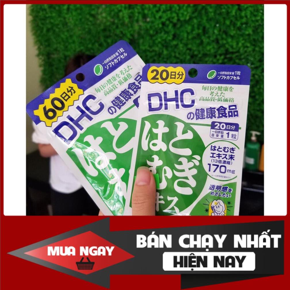 Túi zip để đựng Viên Uống D.H.C trắng da 20 Ngày - DHC_trắng da Nhật Bản 20 Ngày