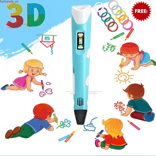 Diy 3d printing pen with lcd screen 1.75mm nib for kids