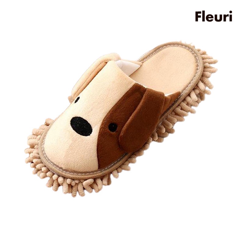 [Fleurir] Dép Lau Sàn Lười Có Thể Tháo Rời Và Giặt Sạch Trang Trí Phòng