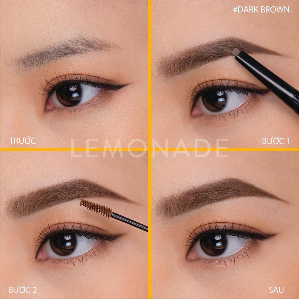 tuan099 Combo Lemonade Want It Got It Son kem lì và Chì kẻ mày 2 đầu (5g + 4g) tuan099 | BigBuy360 - bigbuy360.vn