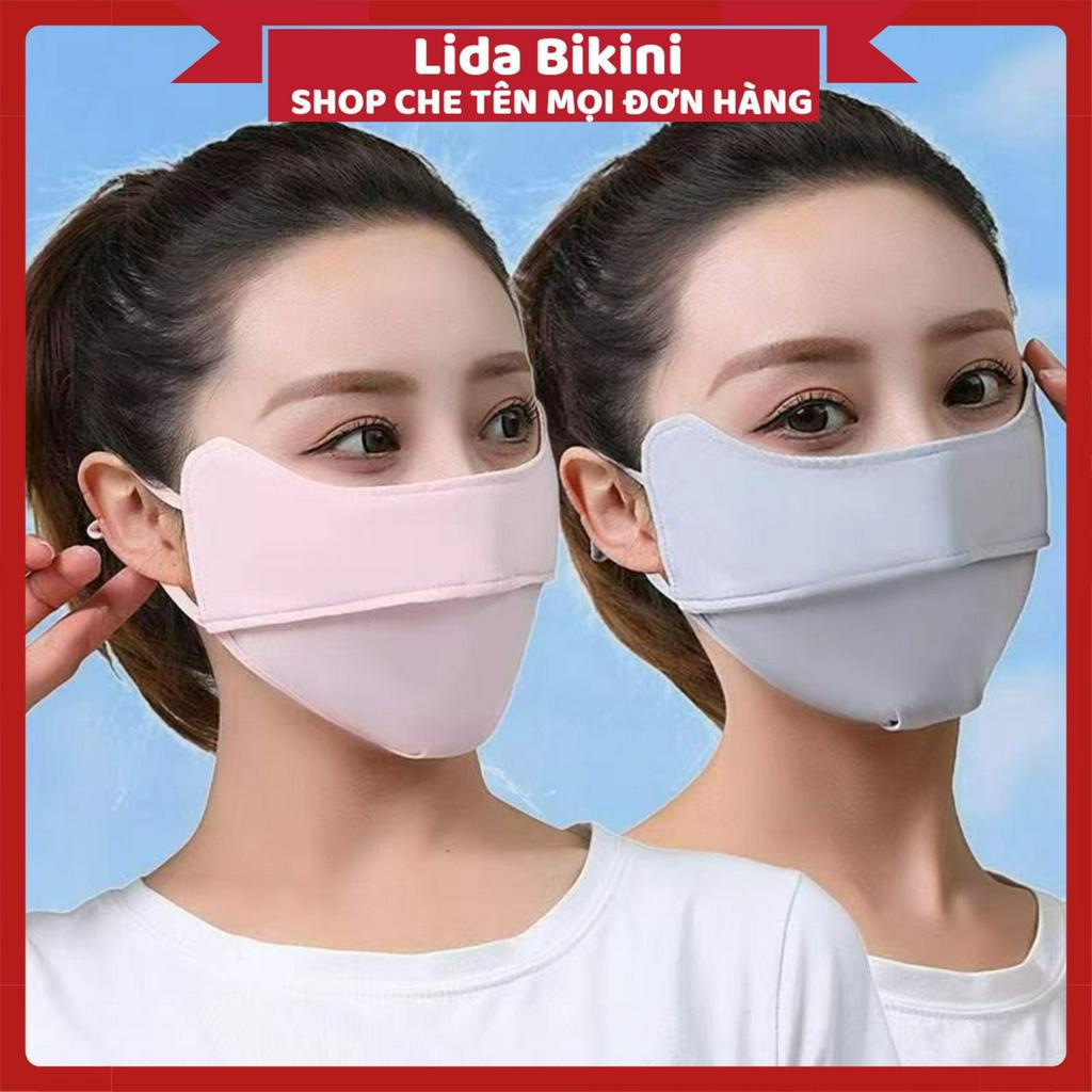 Khẩu trang chống tia UV cao cấp Thiết Kế chống nắng UPF 50+ nam nữ đều thích hợp