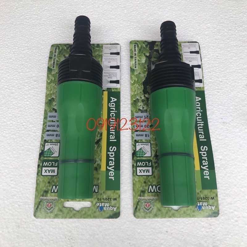 Vòi xịt Aquamate W-3201-10 nối ba bậc D18, D20 và D25