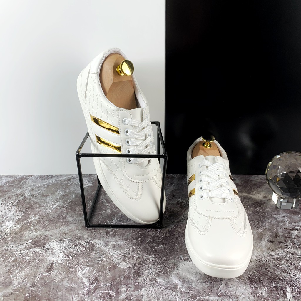 Giày Sneaker Nam G31  ❤️ Da Sần Cao Cấp Phủ Lớp NANO Chống Thấm
