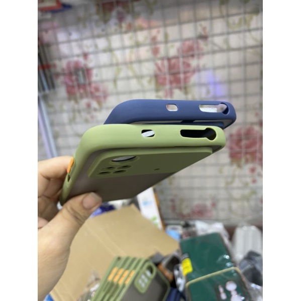 Ốp lưng Xiaomi Poco M4 Pro 4G viền dẻo màu lưng nhám mờ bảo vệ camera