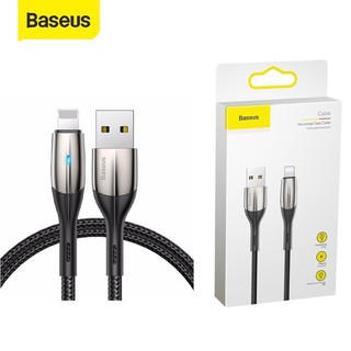 Cáp dù Baseus Horizontal có đèn Led Indicator Lamp Ligthing cho Iphone/IPad