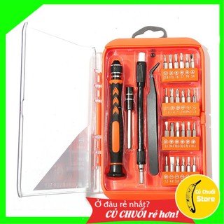 [MẪU MỚI] Bộ Tua Vít Đa Năng Full Phụ Kiện 28 món Tháo Lắp Đồng Hồ Điện Thoại Máy Tính Macbook