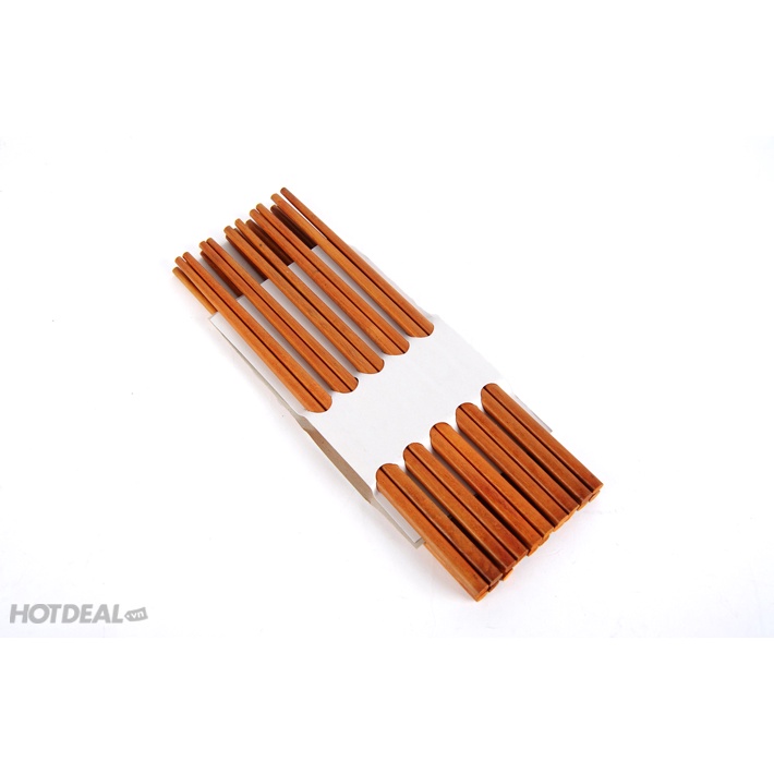 Đũa Gỗ  Cao Cấp - Đũa Gỗ Cánh Gà Ăn Cơm Không Chất Bảo Quản - Phong Cách Nhật Bản - Set 5 Đôi, 10 Đôi-đũa
