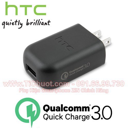 Củ Sạc Nhanh HTC 10, U11 Quick Charge 3.0 ZIN Chính Hãng